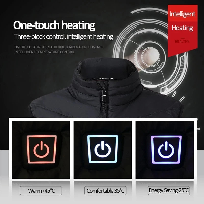 Heated Thermal Vest (USB Powerpack sold separately)