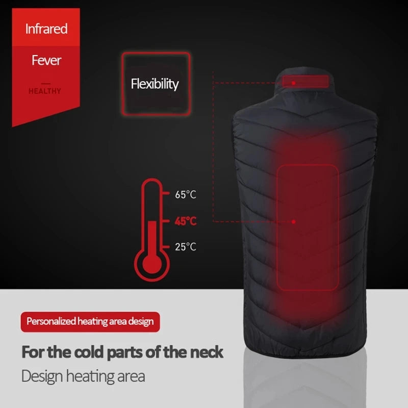 Heated Thermal Vest (USB Powerpack sold separately)