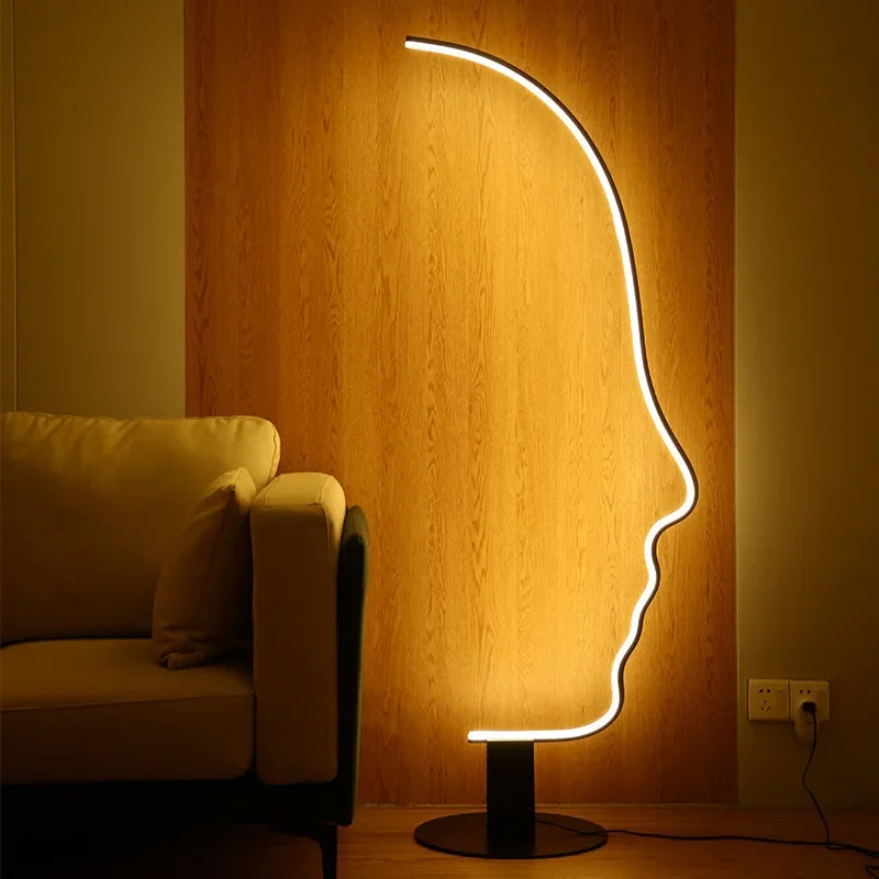 Modern LED Profile Floor Lamp