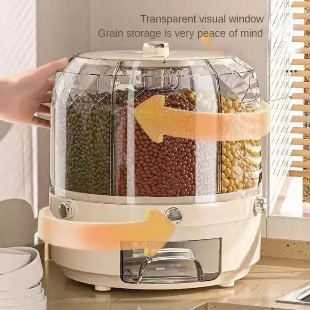 360 Moisture-proof Food Dispenser