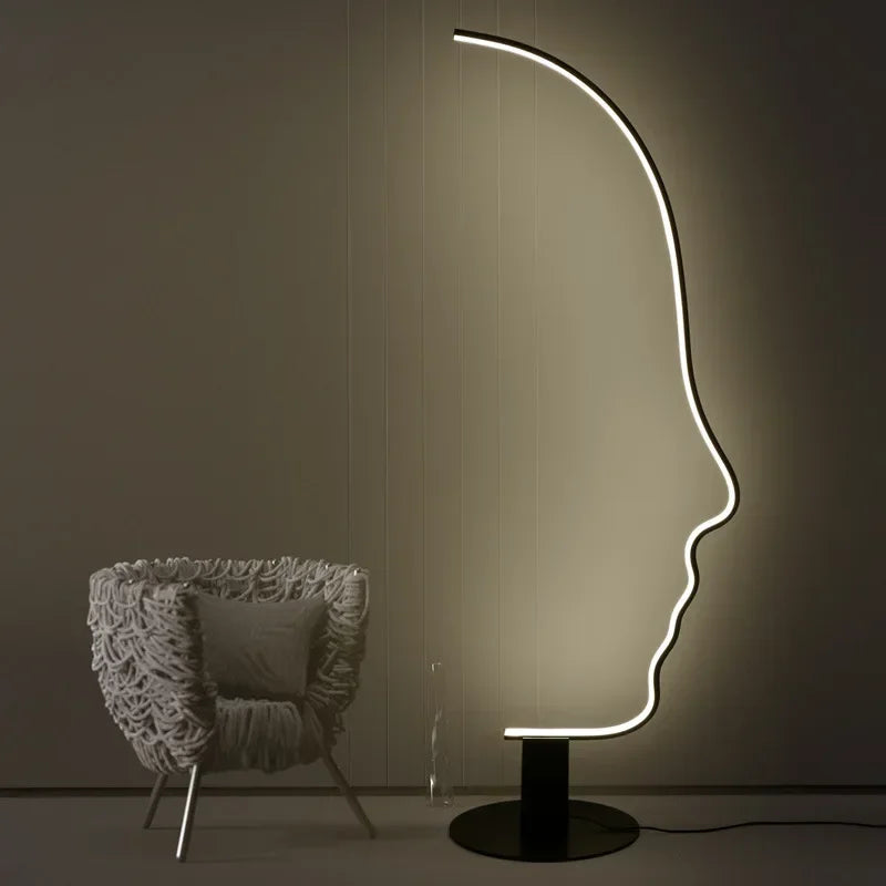 Modern LED Profile Floor Lamp