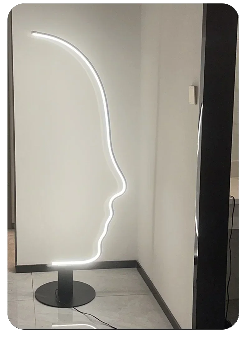 Modern LED Profile Floor Lamp