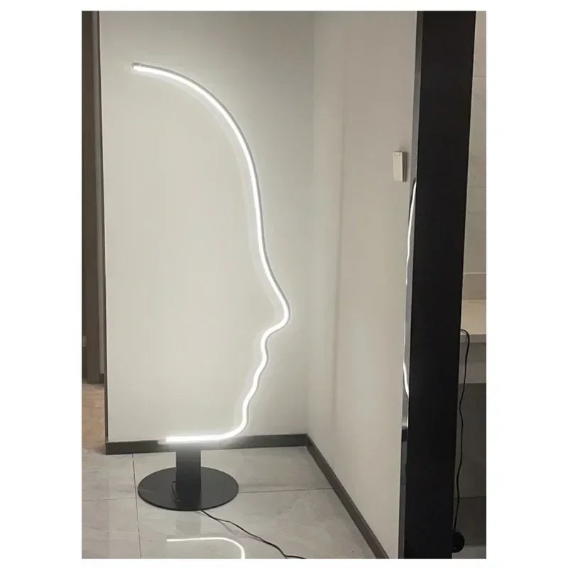 Modern LED Profile Floor Lamp
