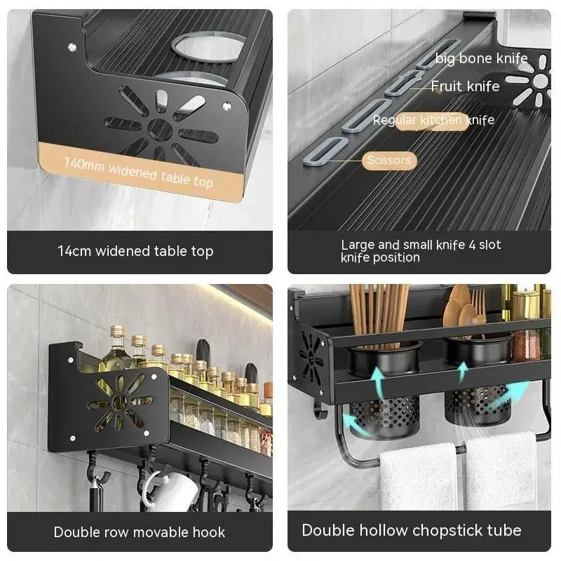 Modern Wall-mounted Kitchen Rack