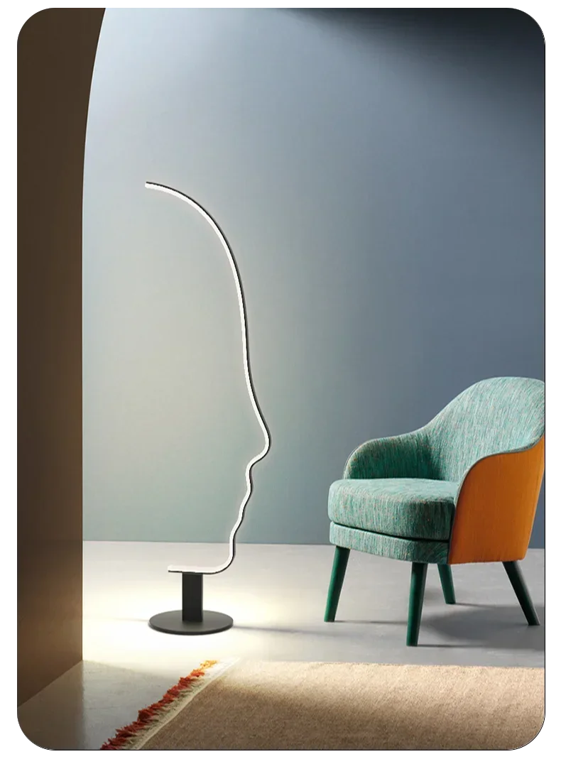 Modern LED Profile Floor Lamp
