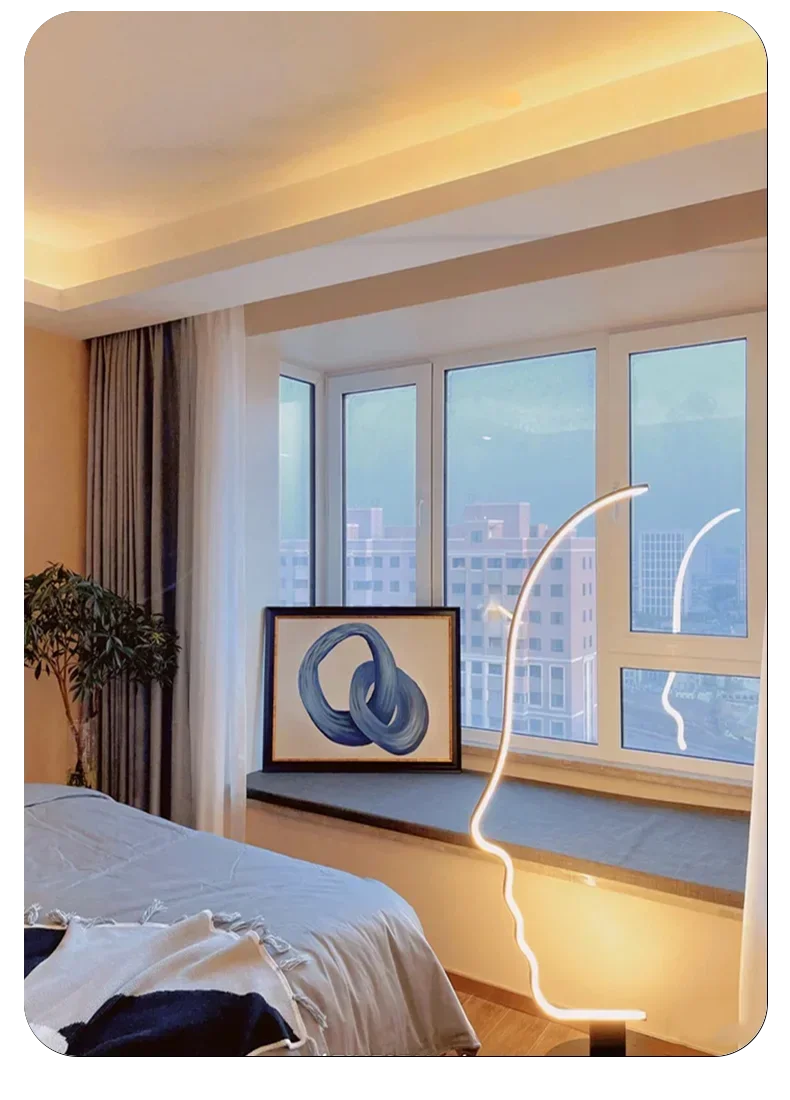 Modern LED Profile Floor Lamp