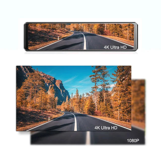 12 Inch Dash Cam Smart Rearview Mirror