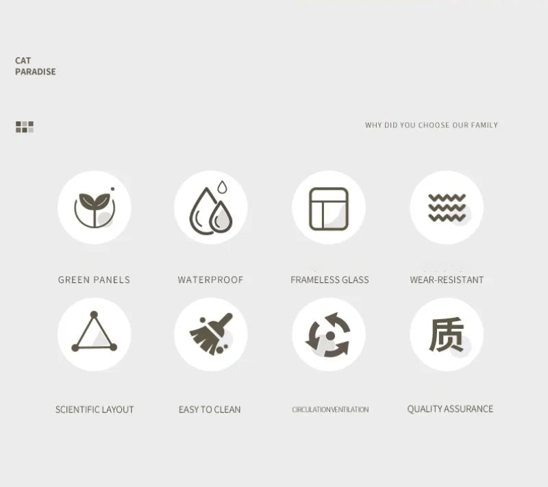 Modern Wooden Cat Villa