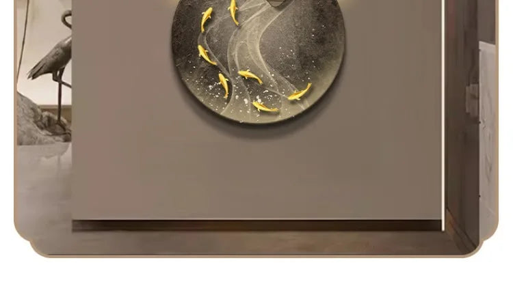 LED Mountainscape Wall Clock