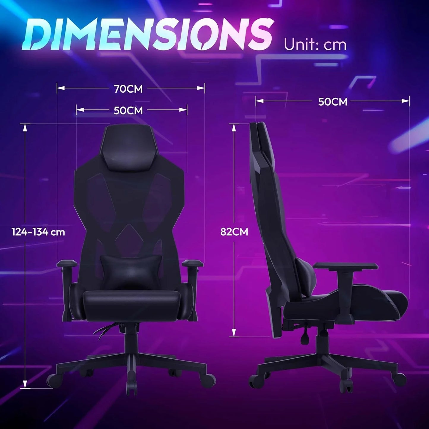 LED Gaming Chair