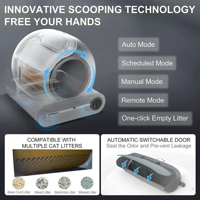 TONEPIE Self Cleaning Smart Litterbox