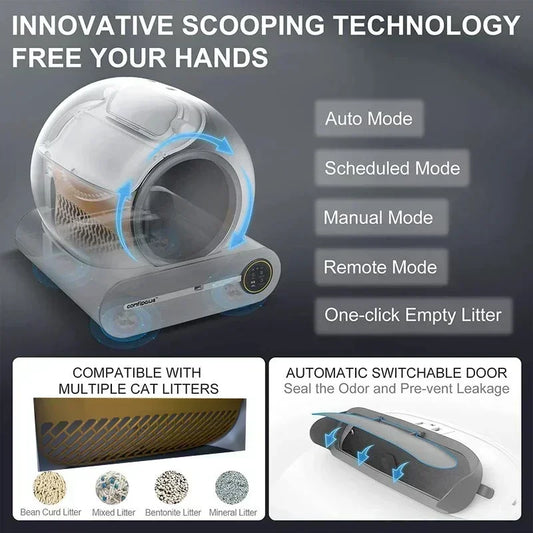 TONEPIE Self Cleaning Smart Litterbox