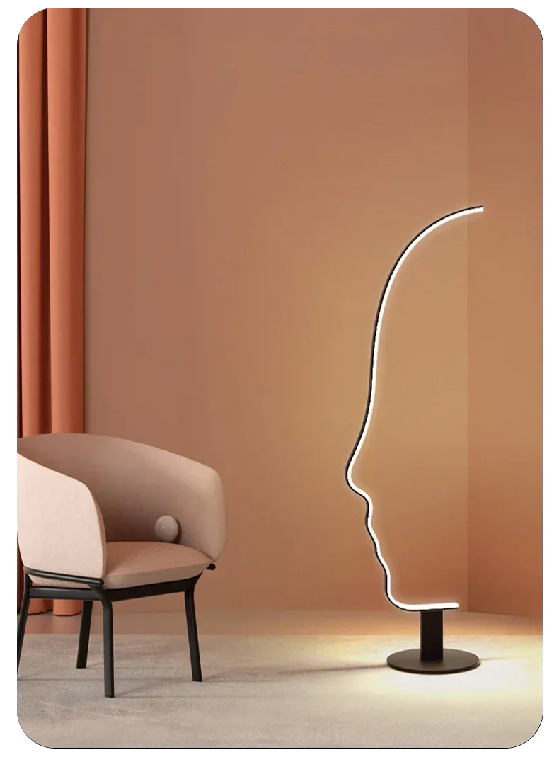 Modern LED Profile Floor Lamp